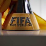FIFA Club World Cup trophy closeup shot