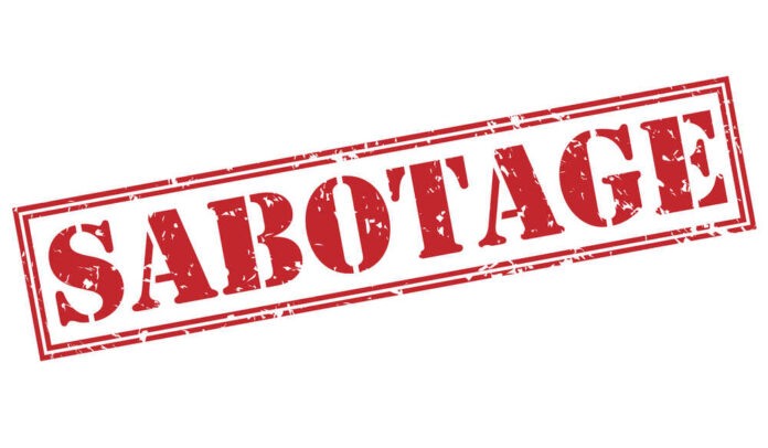 shutterstock_431582935.jpg featured image Red stamp with the word Sabotage.