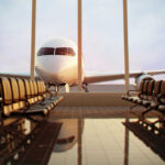 VIDEO: Mid-Flight Attack TERRORIZES 175 Passengers Airplane viewed from an empty airport waiting area
