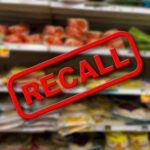Massive Recall: Listeria Fears in Frozen Foods Recall notice over grocery store shelves