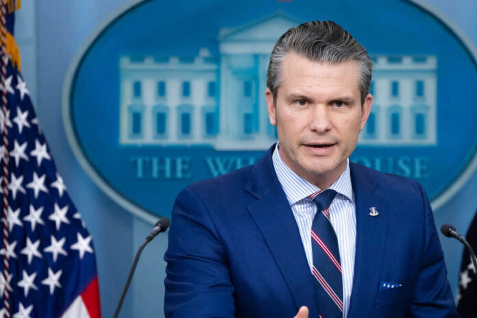 War Secretary Pete Hegseth