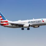 Bullets Hit American Airlines Jet?! An American Airlines airplane in flight approaching for landing
