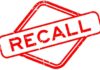 RECALL SHOCKER: Wrong Ingredient in Soup! Red stamp with the word 'RECALL' inside a diamond shape