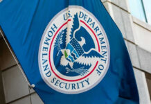 Homeland Security Turmoil — Border Cop Flees Job?! U.S. Department of Homeland Security flag.