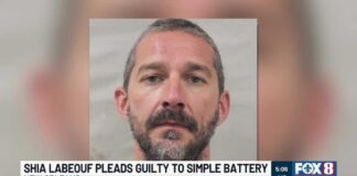Shia LaBeouf pleads guilty to simple battery for punching bargoers during Mardi Gras