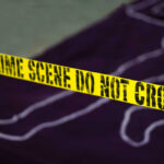Life Term After Murderous ‘Home Invasion’ Twist Yellow crime scene tape marking off an area with a chalk outline