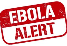 Ebola Scare Hits Closer To U.S. Ebola alert sign in bold red letters