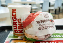 Nostalgia Playbook: Burger King’s Bold Bet A Whopper Jr. burger wrapped in paper next to a Burger King drink