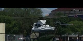 Air traffic safety incident involving Marine One