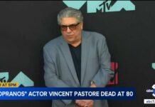 Vincent Pastore, known for his role in "The Sopranos," dies at 80