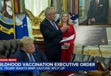 New Vaccine Rules Stun Pediatrics Trump signs executive order to change childhood vaccine schedule