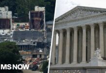 Ballroom Brawl Hits Supreme Court Trump asks Supreme Court to allow White House ballroom construction