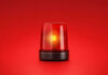 VIDEO: Bridges Wiped Out — Hikers Missing Red emergency light on red background