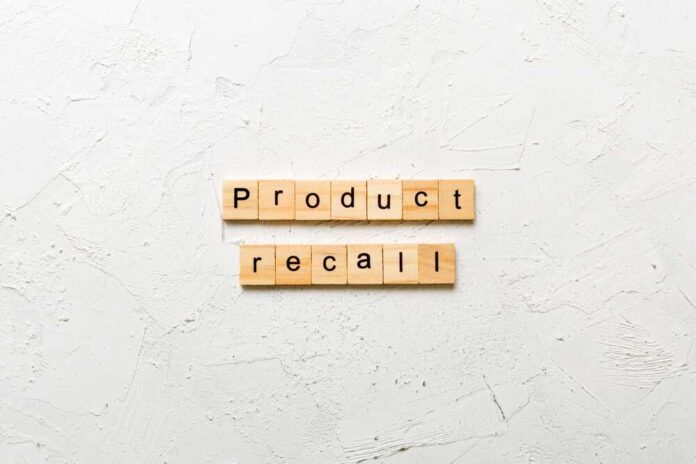 Product,Recall,Word,Written,On,Wood,Block.,Product,Recall,Text Wooden letter tiles forming words on a white textured surface