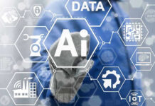 AI DOOM: Insider Drops 10% Extinction Odds AI technology concept with various industry icons.