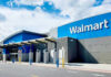 Walmart Locks Down THIS New Food Walmart store entrance with blue skies above
