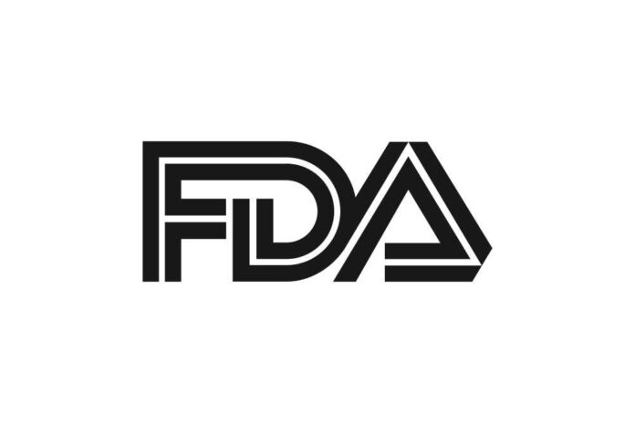 shutterstock_2574918981 Logo of the FDA featuring stylized letters F, D, and A
